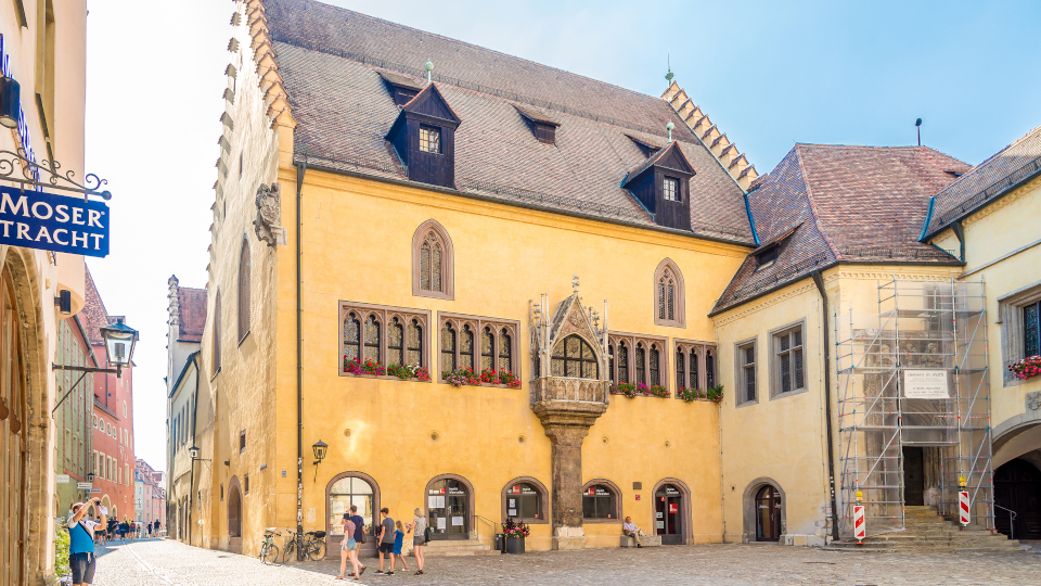 Das Alte Rathaus in Regensburg