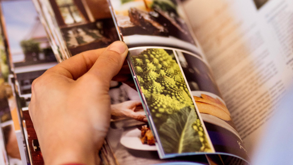 Nahaufnahme des Buches