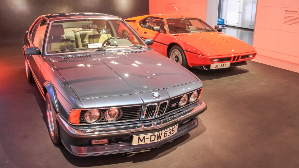BMW 635CSi M im BMW Museum in München