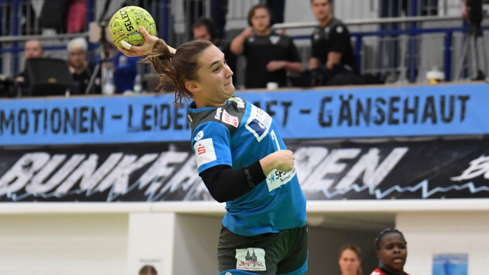 Spielerinnen aus Regensburg beim Abschluss