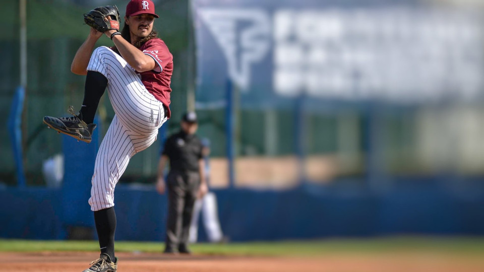 Kaleb Bowman beim Pitch