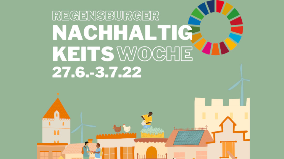 Plakat der Regensburger Nachhaltigkeitswochen.