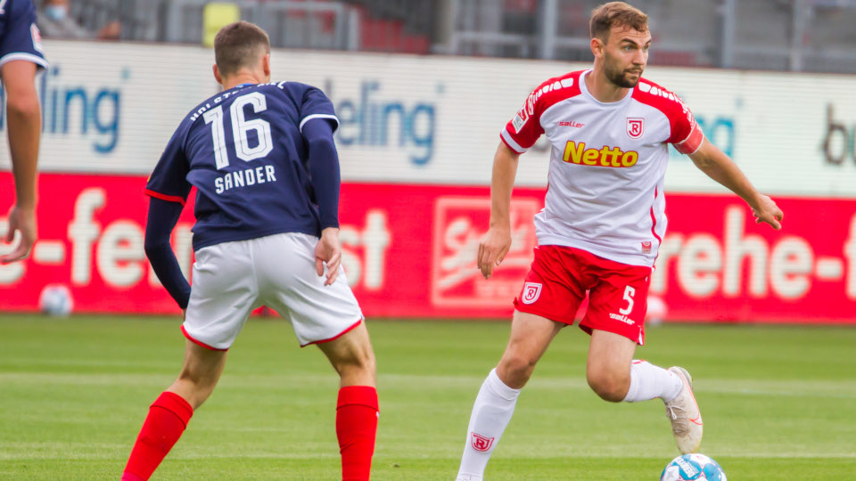 Benedikt Gimber beim Spiel gegen Holstein Kiel