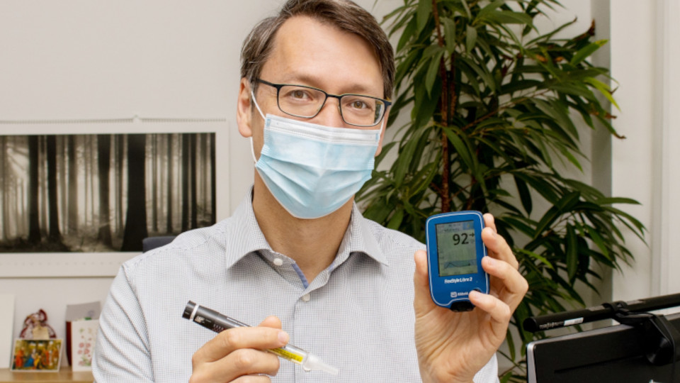 Prof. Dr. Roland Büttner, der im Bereich Diabetes-Behandlung ausgezeichnet wurde.