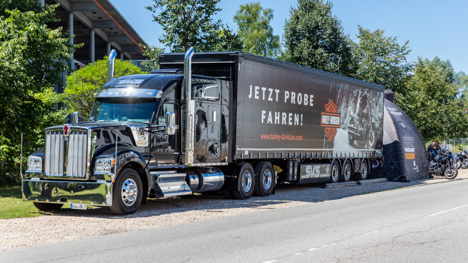 Harley-Davidson Experience Tour und Open House in Regensburg