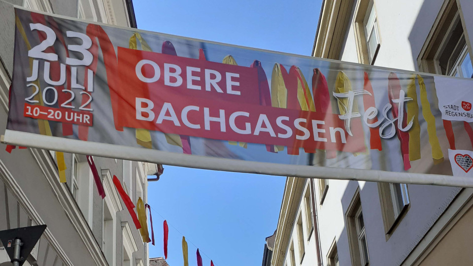 „Obere-Bachgassen-Fest“ – Feier zum Ende der Bauerarbeiten 