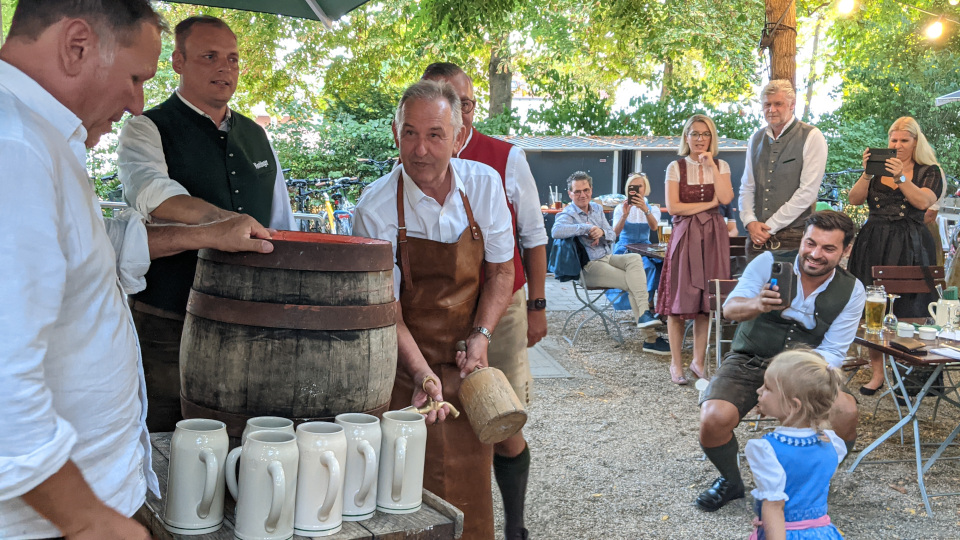 Glöckl & Kneitinger: Gelungene Bier-Generalprobe für die Herbstdult 