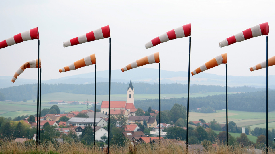 Windsäcke und Kunst