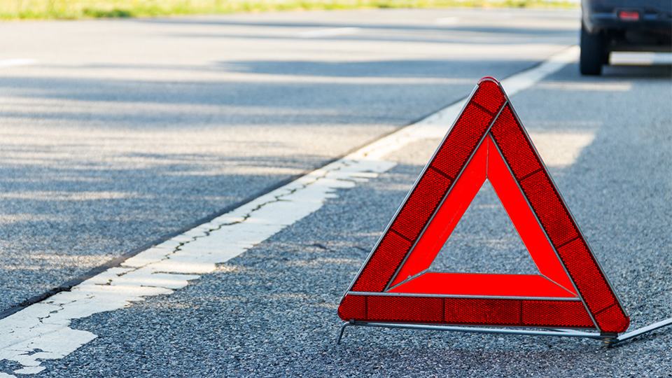 Auffahrunfall auf der A3 – eine Person mittelschwer verletzt