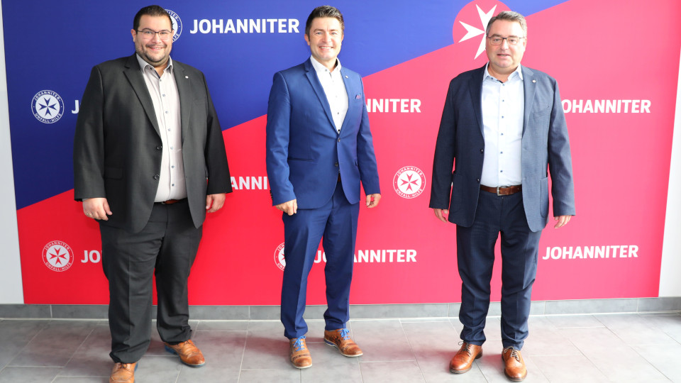 Johanniter Ostbayern verabschieden Pressesprecher Andreas Denk