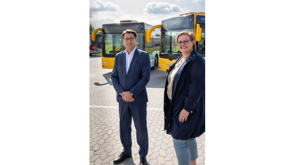 Zwei Busse für die Ukraine: Stadtwerk.Mobilität unterstützt Melitopol