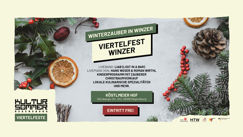 Regensburg: Viertelfest „Winterzauber in Winzer“
