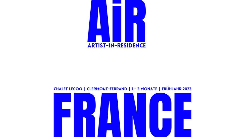 Künstler:innen als Artist-in-Residence in Clermont-Ferrand gesucht
