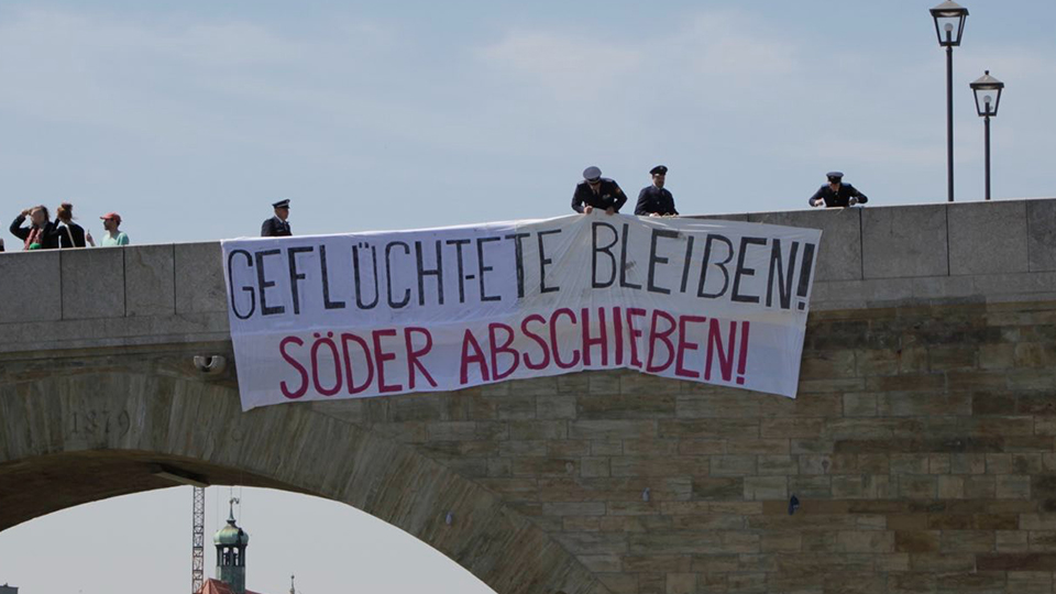 hoher besuch mit lautstarker kritik soeder mit staatsgaesten in regensburg 1 960x540