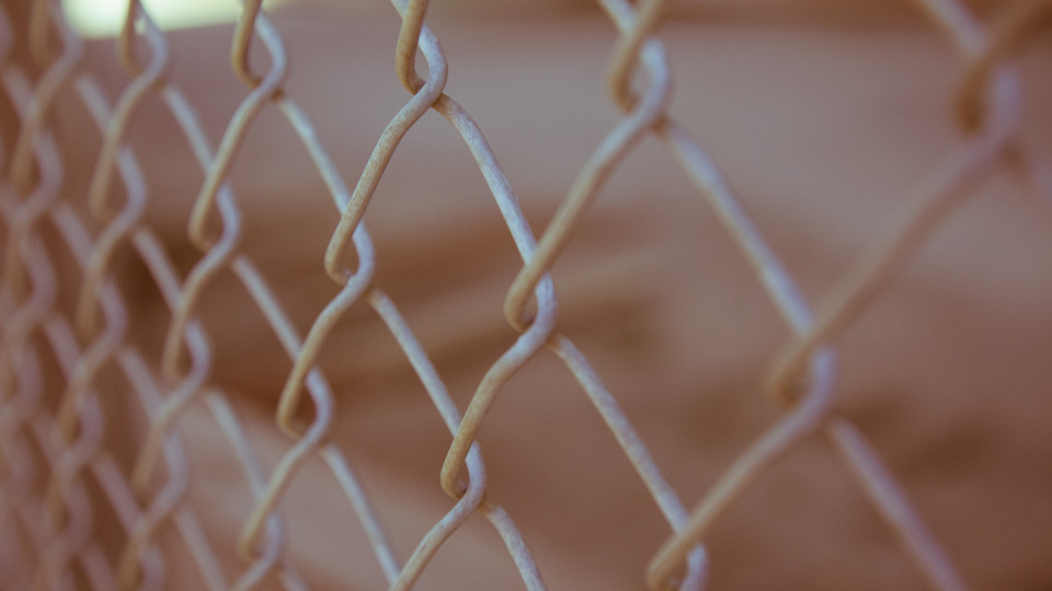 Bild von Maschendrahtzaun