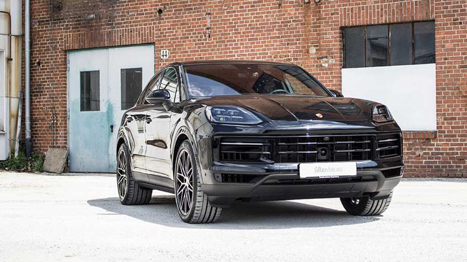 Cayenne E-Hybrid von Porsche in schwarz