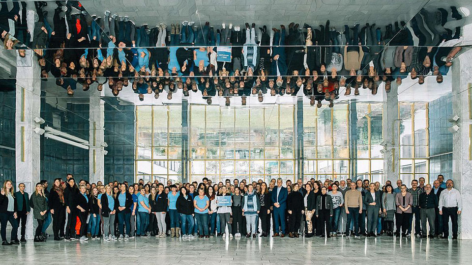 Schülerinnen und Schüler der Eckert Schulen in Regenstauf