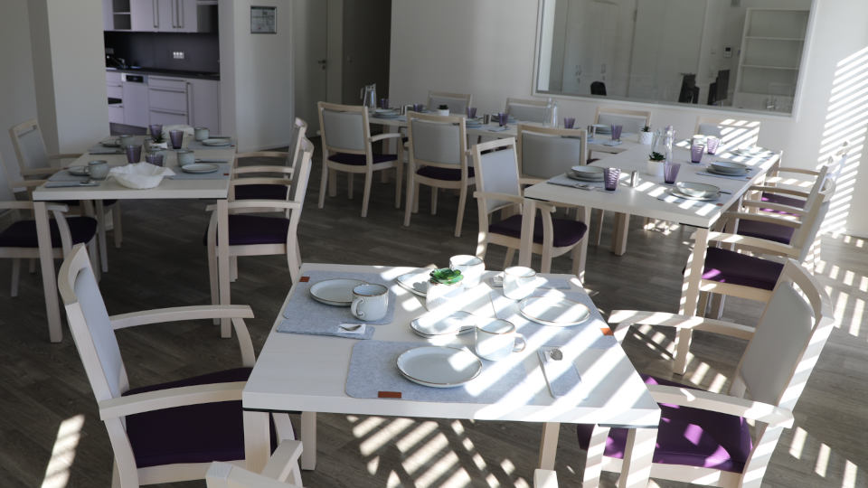 Aufenthaltsraum in Tagespflege