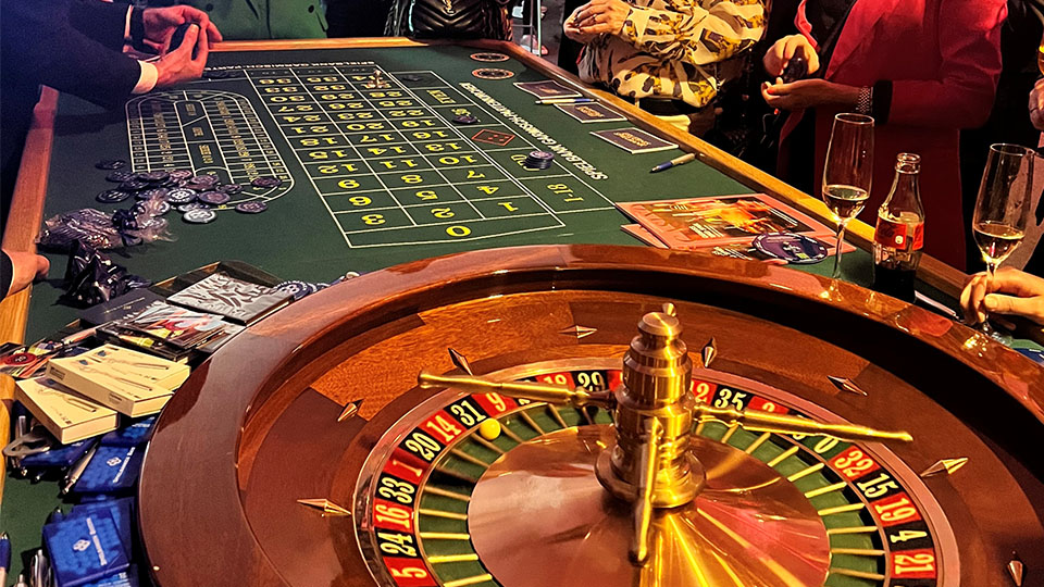 Roulette Tisch auf FACE AND FASHION: LICHTZAUBER