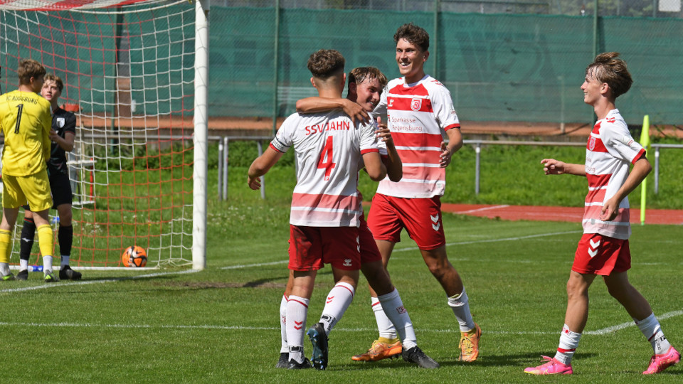 Die Nachwuchsspieler des SSV Jahn