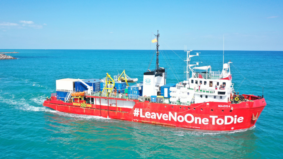 Das Seenotrettungsschiff Sea-Eye 4