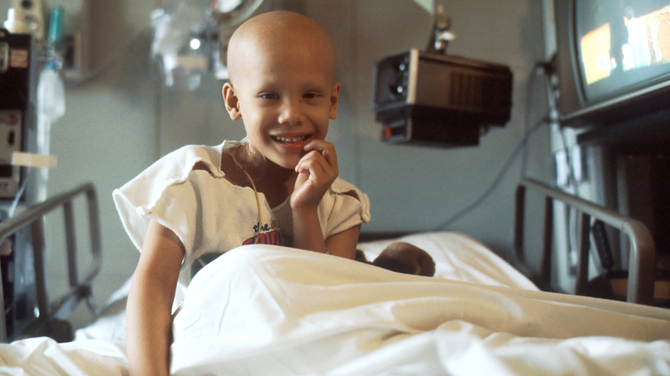 Ein krebskrankes Kind