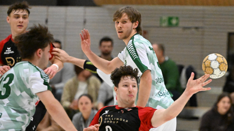 Bastian Simbeck von den Adlern im Spiel