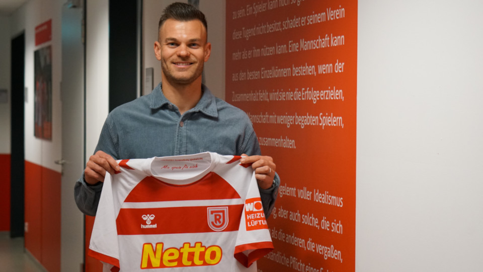 Benedikt Saller vom SSV Jahn Regensburg