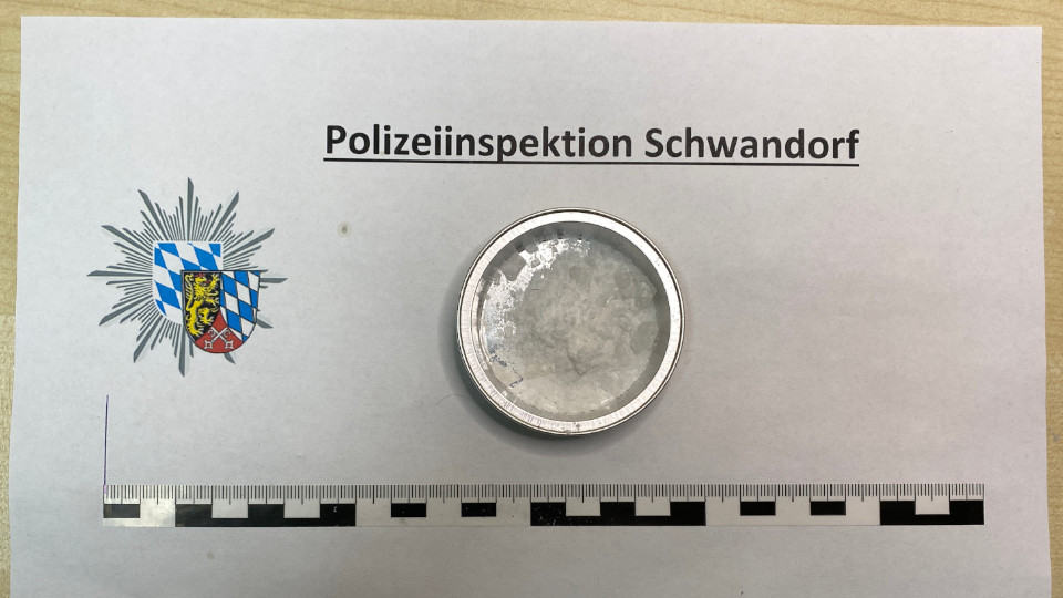 Aufgefundenes Crystal Meth durch Polizei