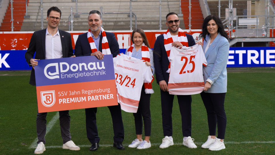 Gruppenbild SSV Jahn und Donau Energietechnik