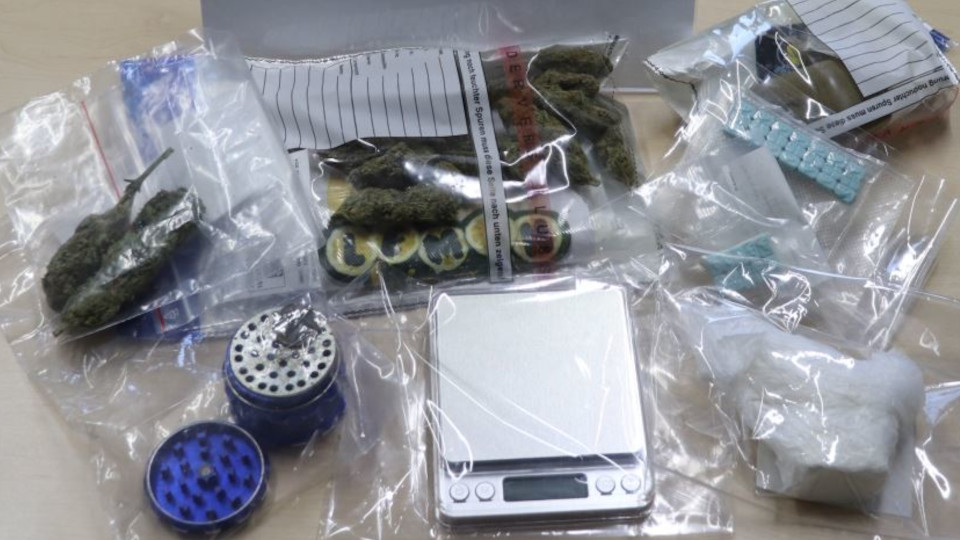 Drogenfund der Polizei