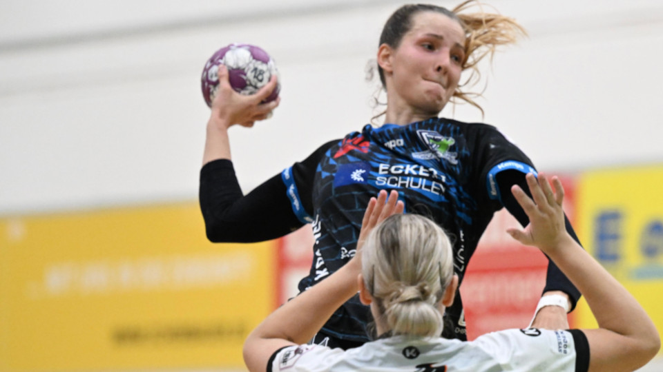 Die Bunkerladies im Spiel gegen Sandhausen