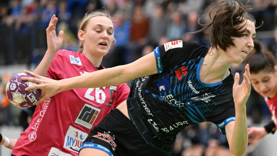 Bunkerladies Kreisläuferin Julia Drachsler 