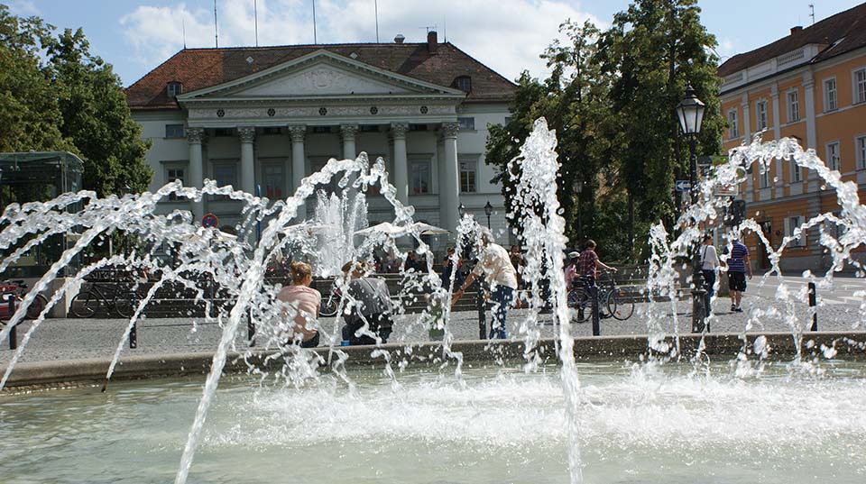 Bismarckplatz Brunnen