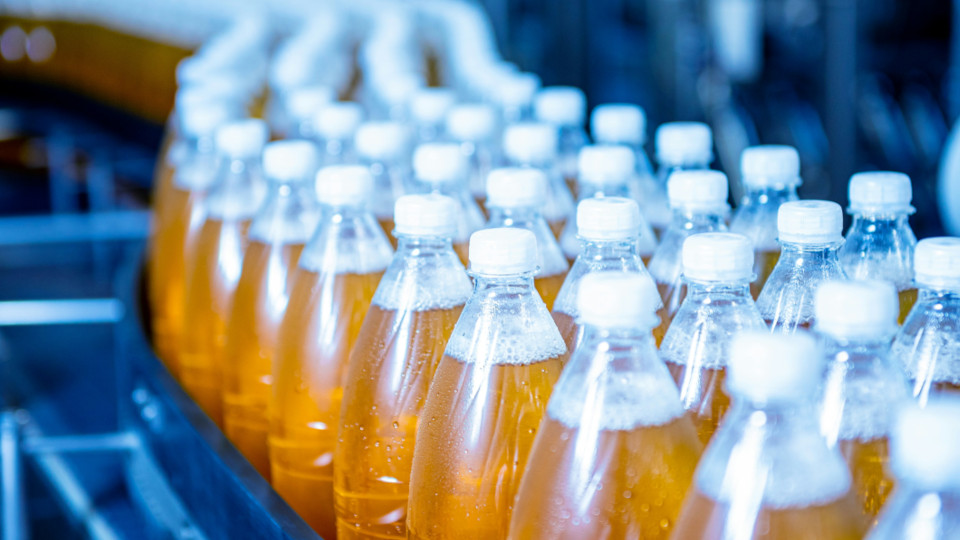 Eine Getränkeabfüllanlage