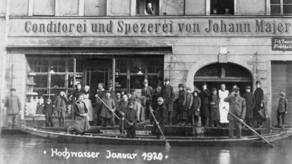 Stadtamhof im Jahr 1920