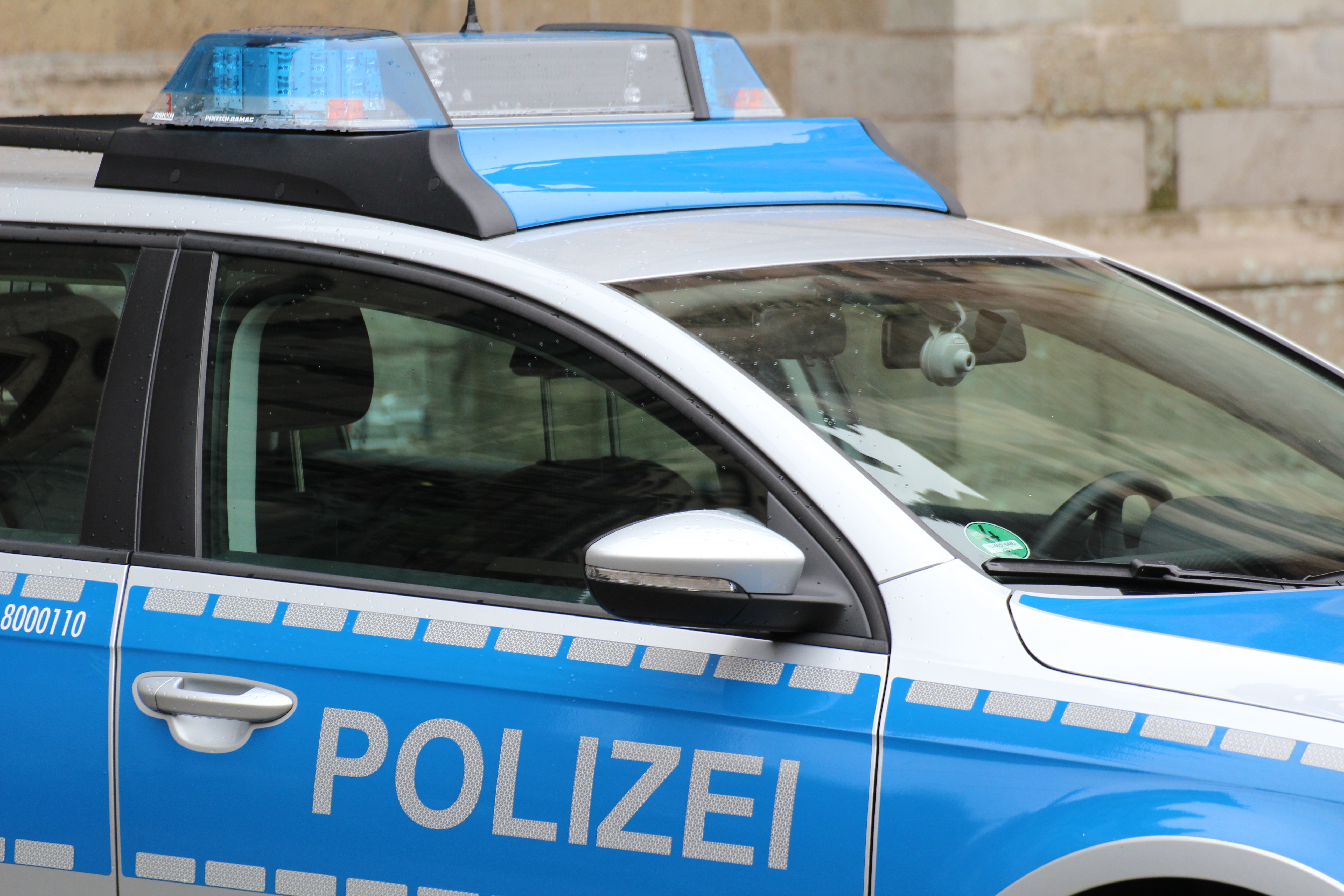Ein Polizeiauto