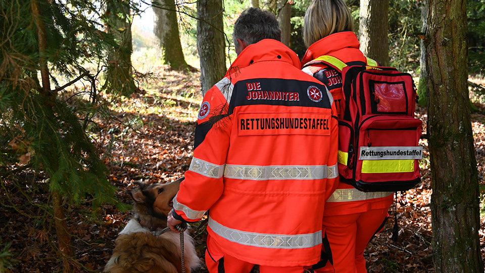 Rettungshund Johanniter