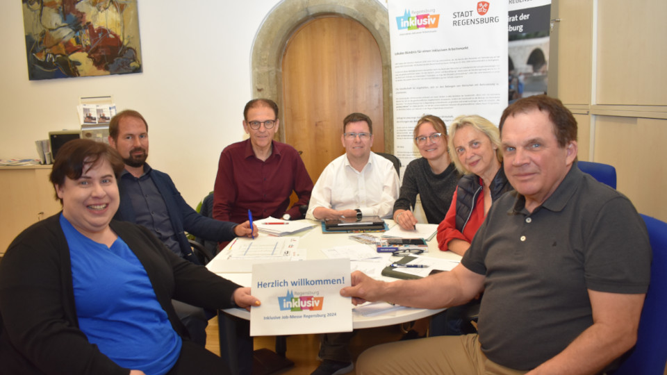 Die Organisatoren der Inklusiven Jobmesse