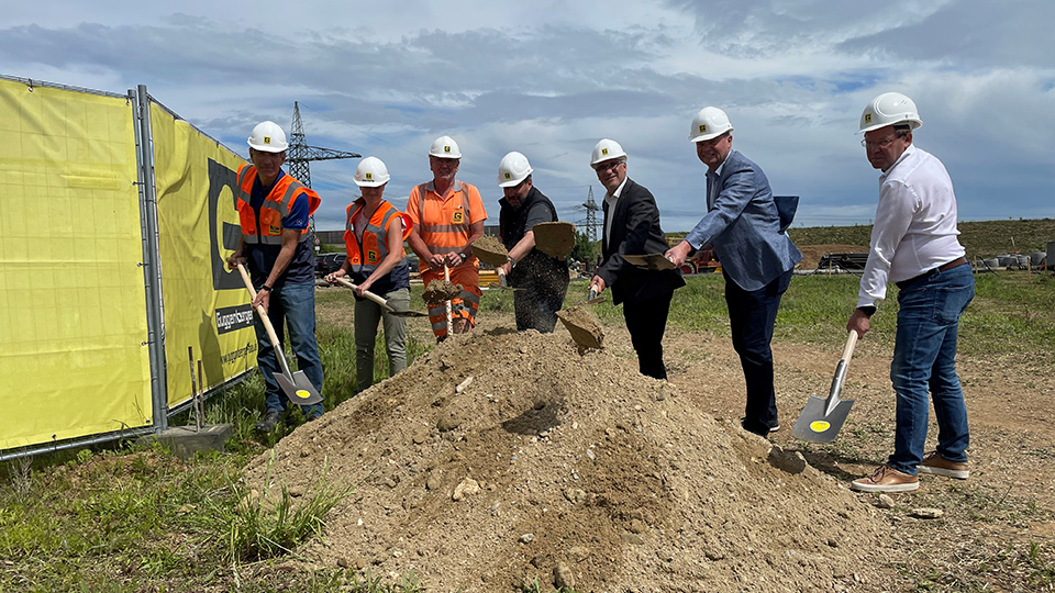 Spatenstich Gewerbepark Nord