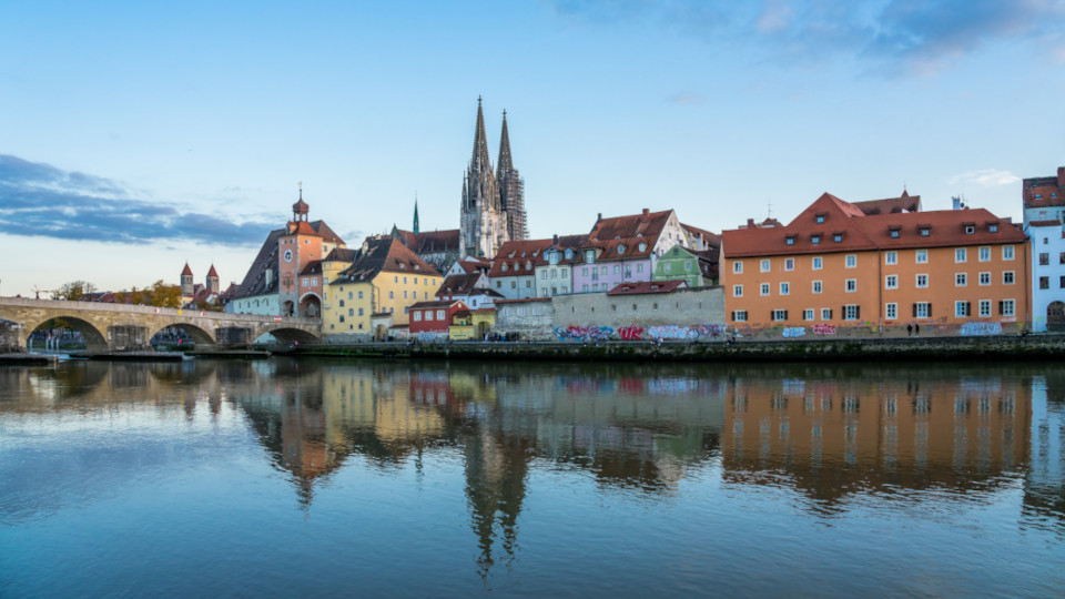 Blick auf Regensburg