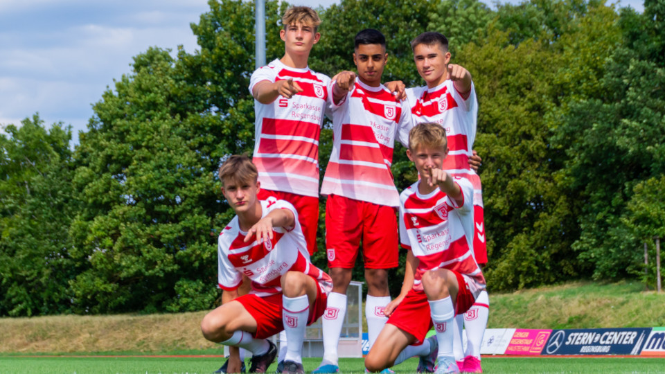 Junge Fußballtalente der Jahnschmiede