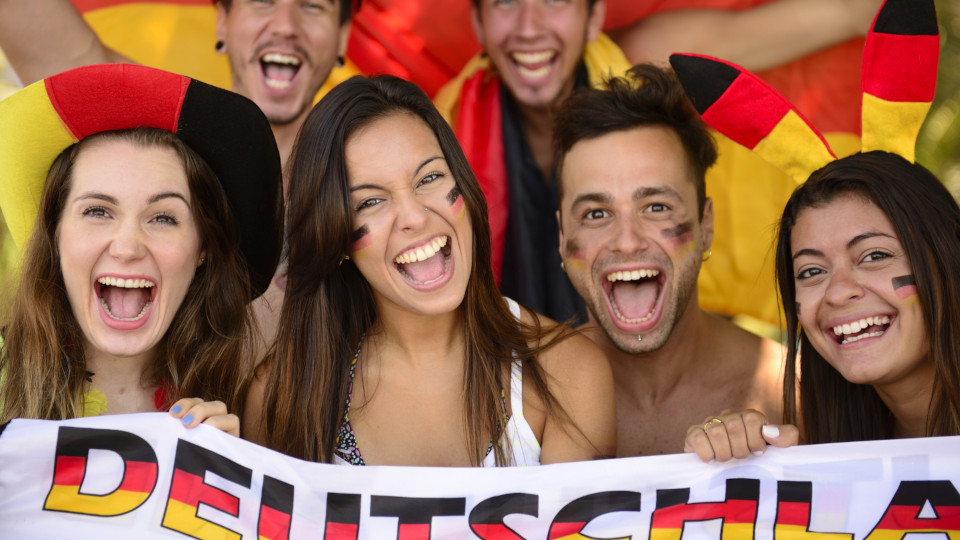 Deutsche Fußballfans