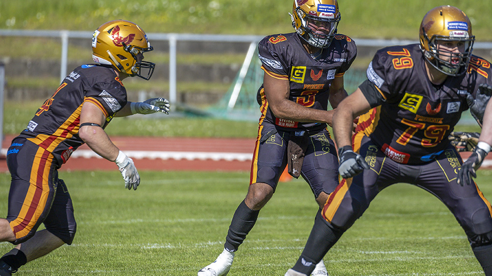 Spieler der American Football Mannschaft: Regensburg Phoenix