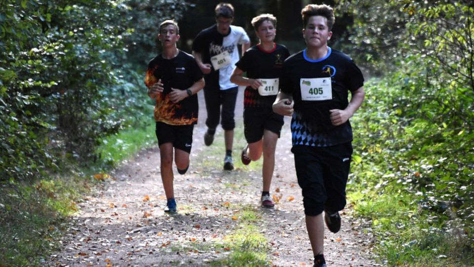 Teilnehmer des Trail Run 
