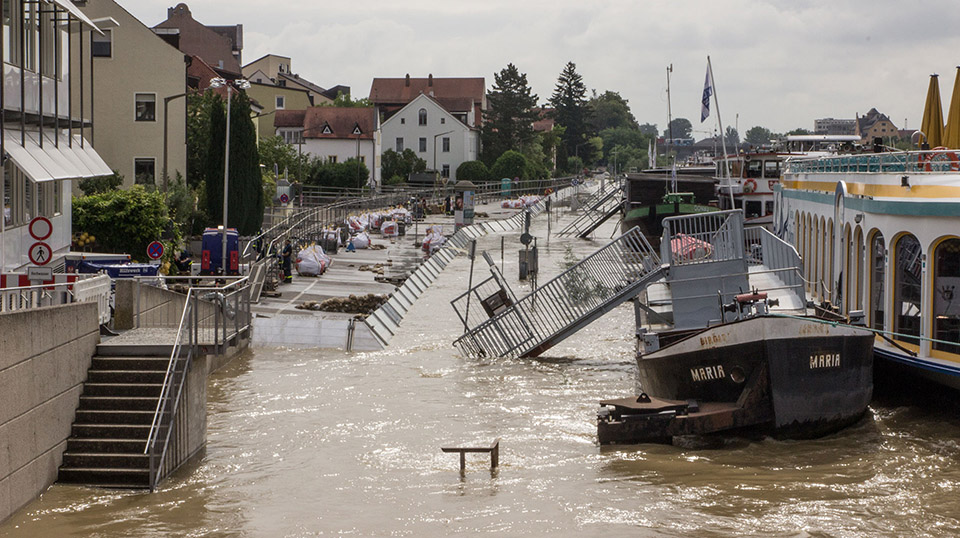 Hochwasser in Regensburg