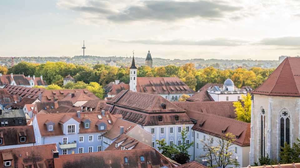 Blick auf Regensburg