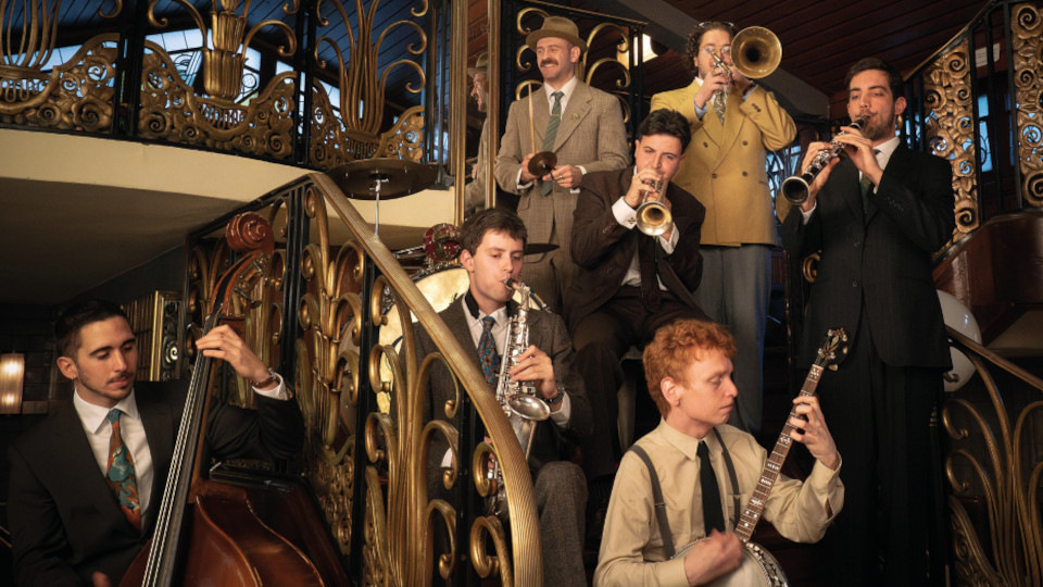 Die Band "The Fried Seven"