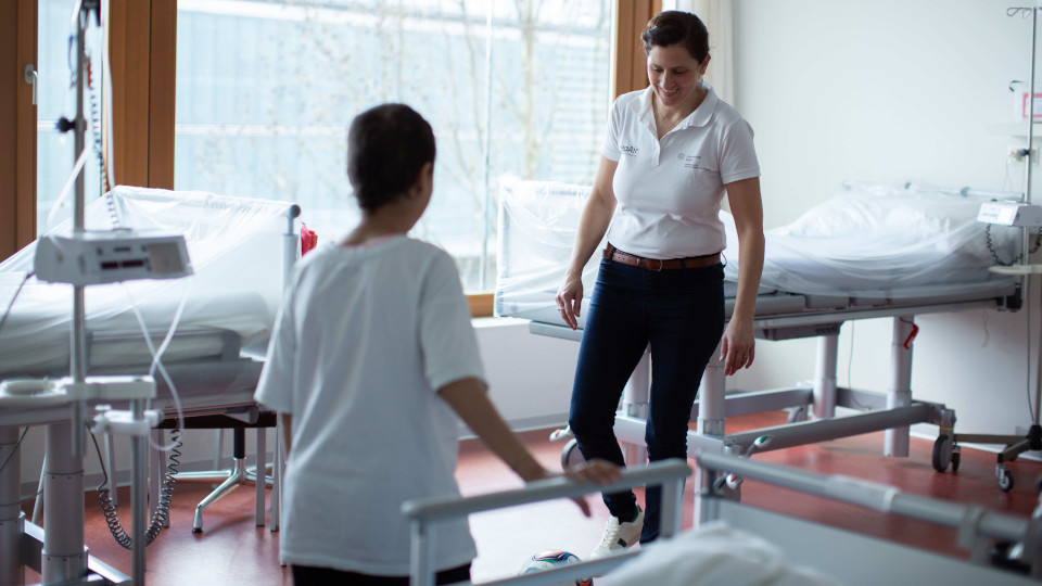 Gleichgewichtsübung