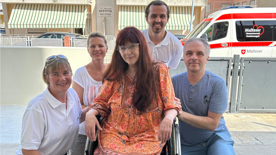 Malteser helfen Edith